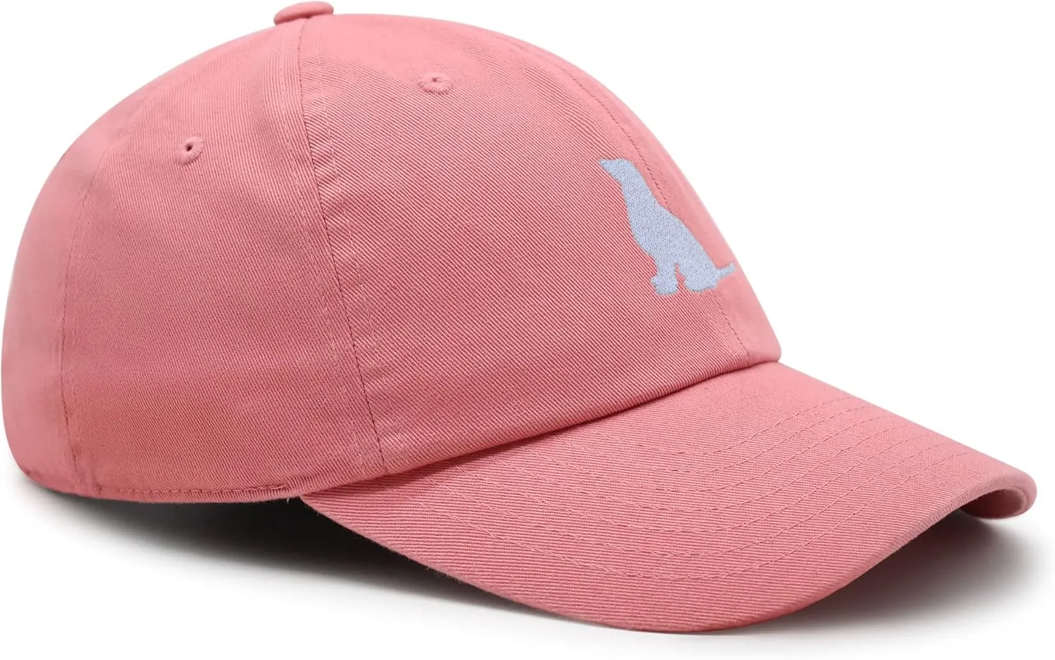 JPAK Golden Retriever Silhouette Premium Dad Hat Embroidered Cotton Baseball Cap Outline