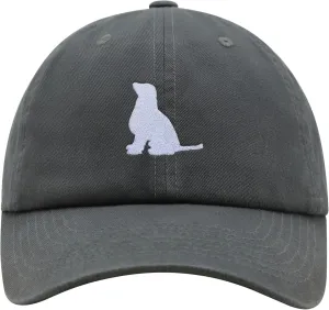 JPAK Golden Retriever Silhouette Premium Dad Hat Embroidered Cotton Baseball Cap Outline