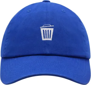 JPAK Trash Can Premium Dad Hat Embroidered Cotton Baseball Cap Bin
