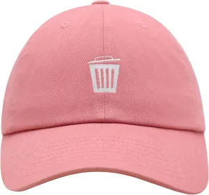 JPAK Trash Can Premium Dad Hat Embroidered Cotton Baseball Cap Bin