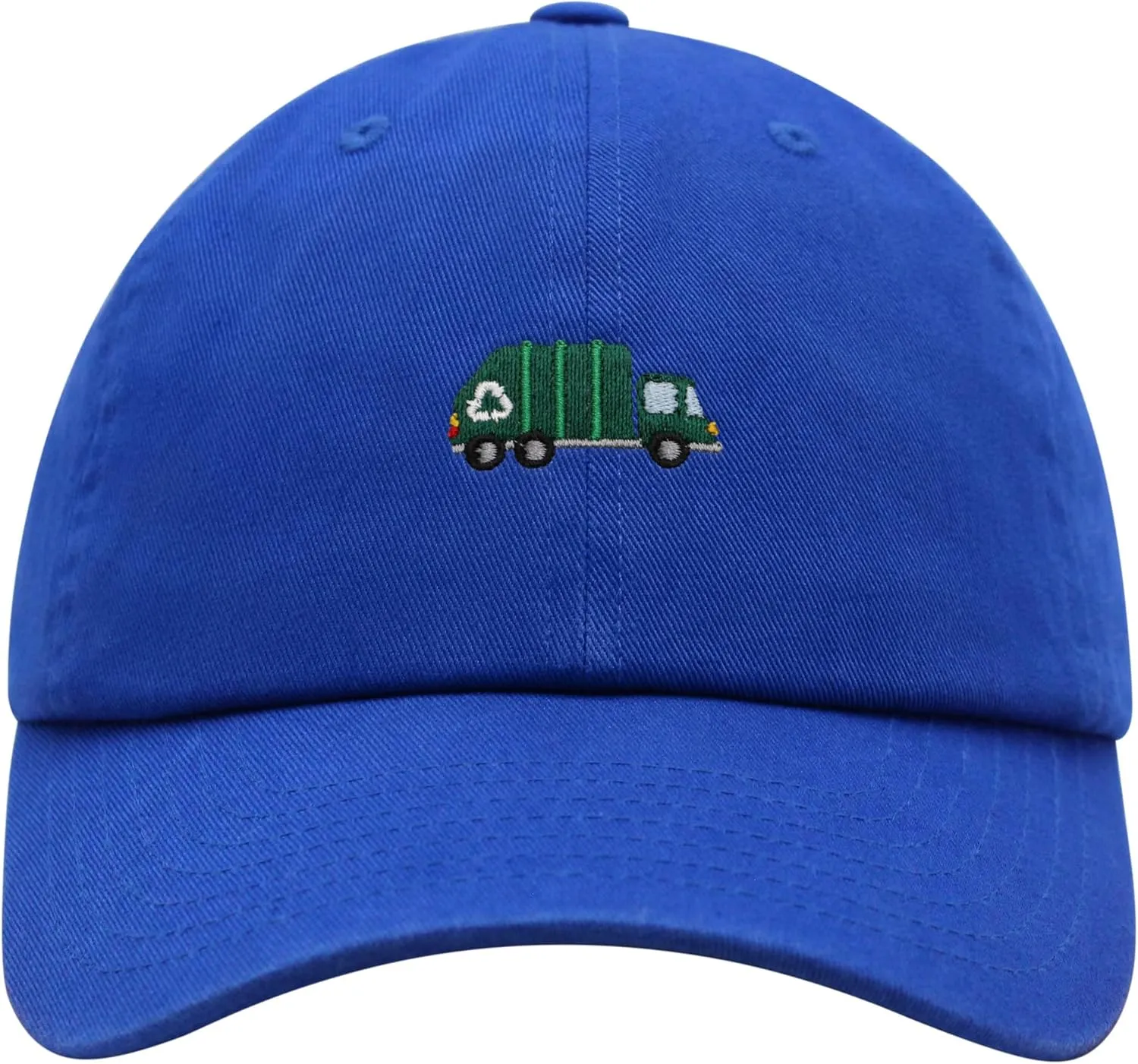 JPAK Trash Garbage Truck Premium Dad Hat Embroidered Cotton Baseball Cap Sanitation Waste