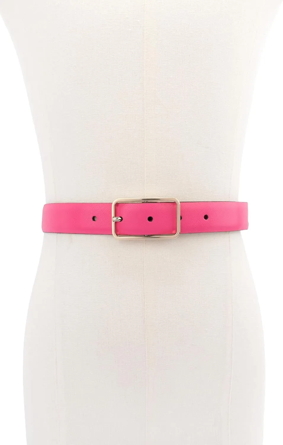 kate spade new york Women's 1 Inch Mel Belt, Leather Accessory with Adjustable Sizing for Everyday Styling