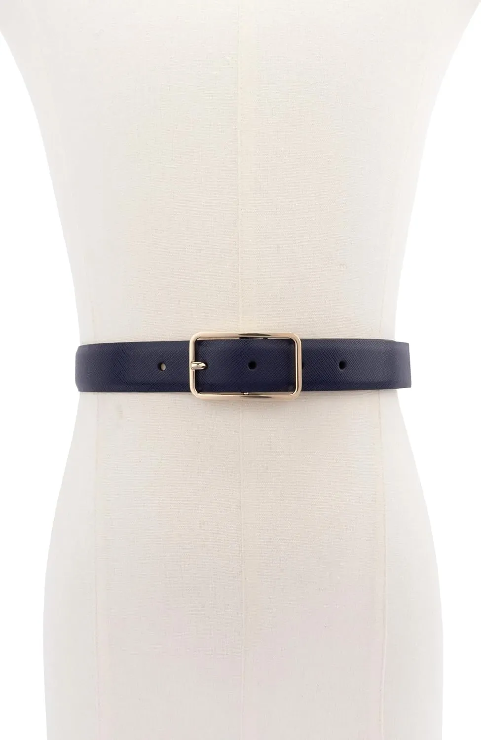 kate spade new york Women's 1 Inch Mel Belt, Leather Accessory with Adjustable Sizing for Everyday Styling