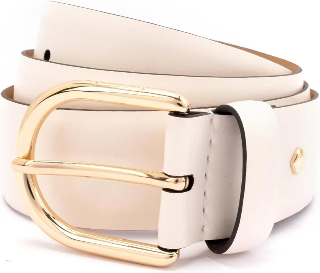 kate spade new york Women's 1.5 Inch Feather Edge Belt