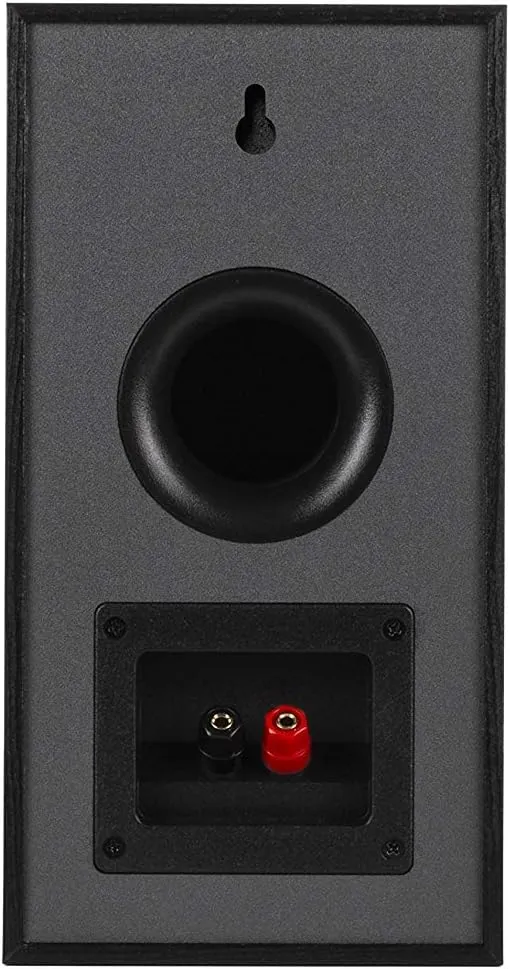 Klipsch R-41M Powerful Detailed Bookshelf Home Speaker Set of 2 Black