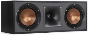 Klipsch R-52C Powerful Detailed Center Channel Home Speaker - Black