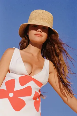 Lack of Color Inca Bucket Hat Dip in Natural