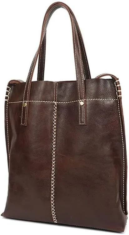Large Bag Vintage Shoulder Bag Vintage Leather Handmade Men And Women Bags