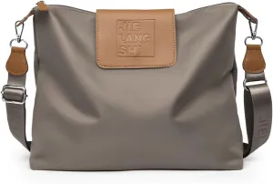 Large Crossbody Bag for Women Fabric Nylon Casual Commuter Bag Trendy Fashion Hobo Shoulder Bag Ladies Travel Handbag