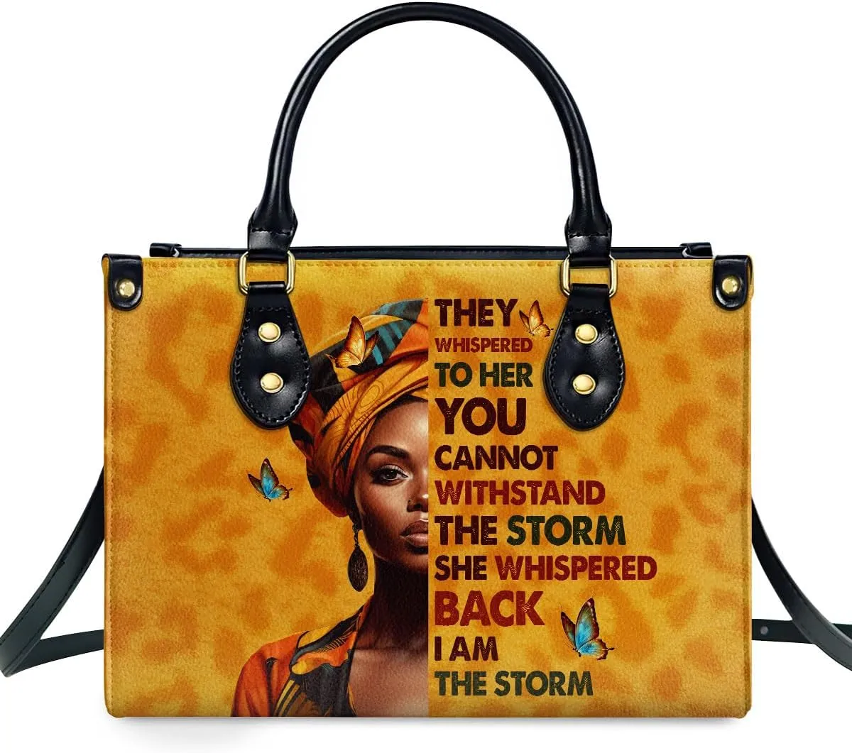 Leather Handbag For Black Women - Tote Bags For Women - Christmas Gifts For Women, Christmas Purse For Women
