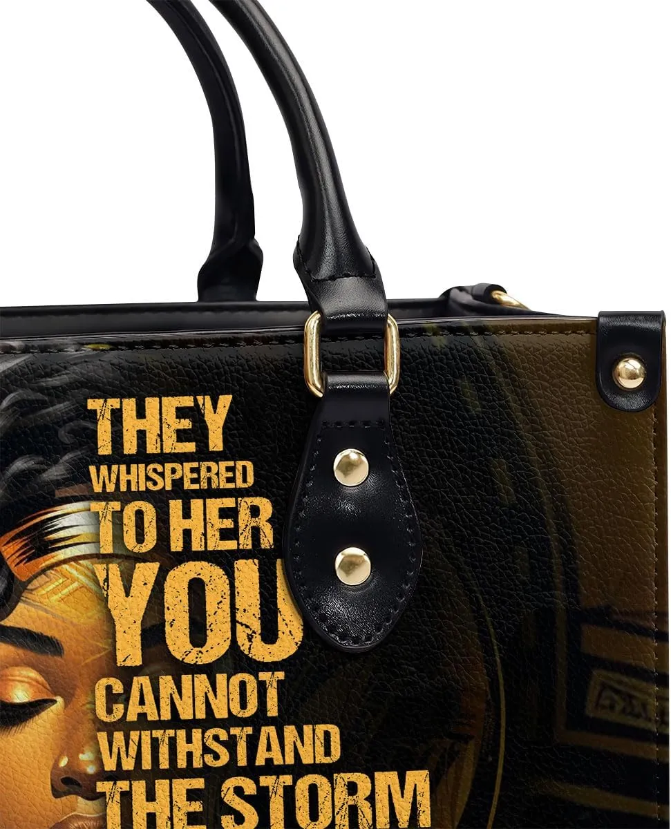 Leather Handbag For Black Women - Tote Bags For Women - Christmas Gifts For Women, Christmas Purse For Women