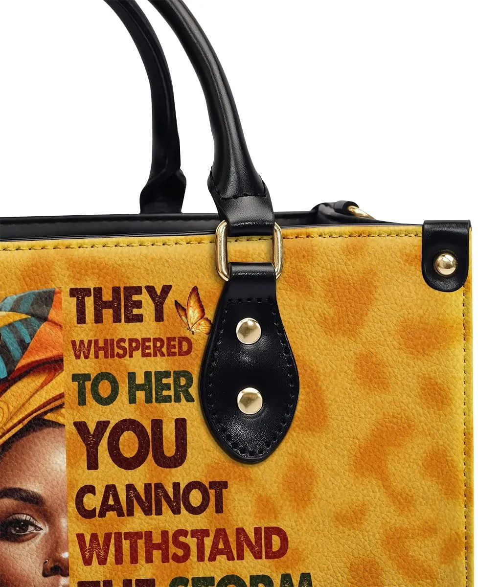 Leather Handbag For Black Women - Tote Bags For Women - Christmas Gifts For Women, Christmas Purse For Women