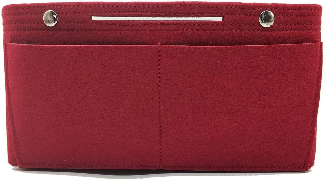 LEXSION Felt Purse Organizer Insert - Multi Pocket Bag in Bag Organizer Shaper