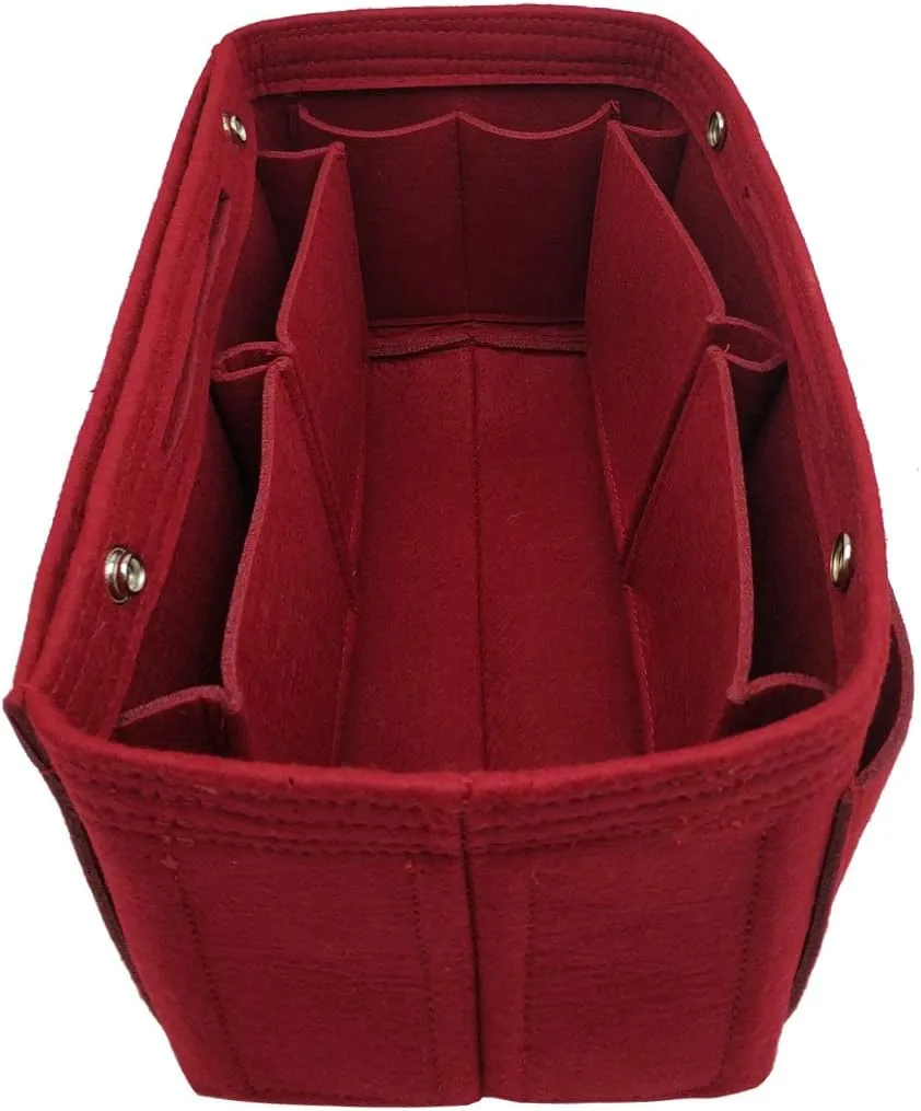 LEXSION Felt Purse Organizer Insert - Multi Pocket Bag in Bag Organizer Shaper