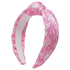 Lilly Pulitzer Top Knot Headband for Women, Colorful Knotted Headband, Cute Hair Accessories for Women & Girls, Tulip to Tango