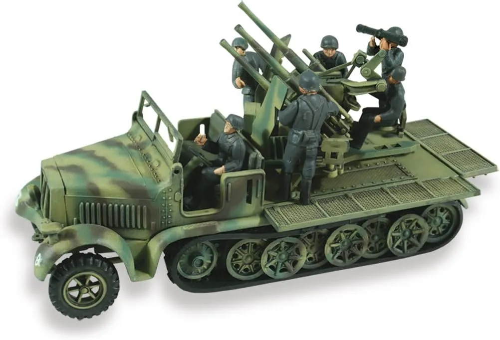 Lindberg 1:72 scale German 8 ton 1:2 track Weapons Carrier