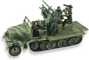 Lindberg 1:72 scale German 8 ton 1:2 track Weapons Carrier