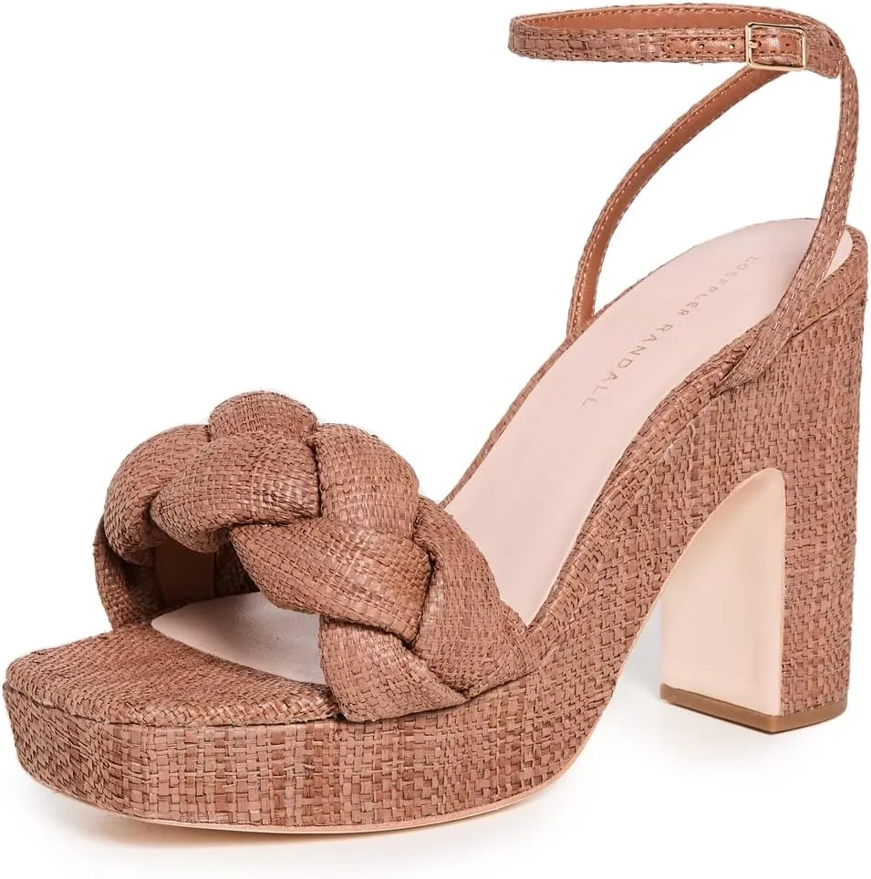 Loeffler Randall Women's FAE Platform Sandals with Braid