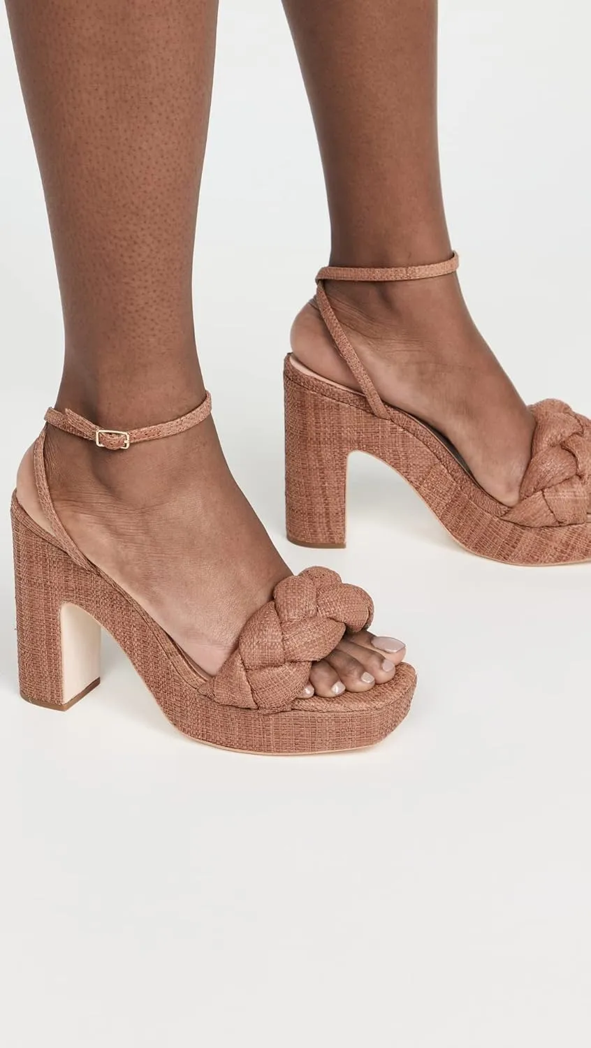 Loeffler Randall Women's FAE Platform Sandals with Braid