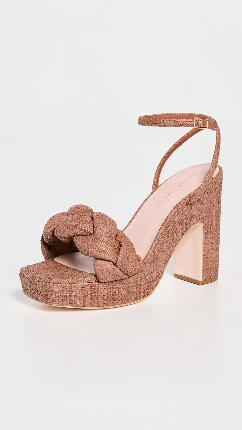 Loeffler Randall Women's FAE Platform Sandals with Braid