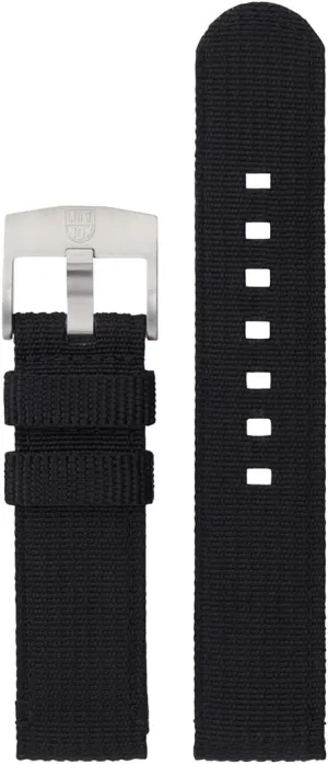 Luminox Men's Black 22mm 1760 Series Nylon Watch Band