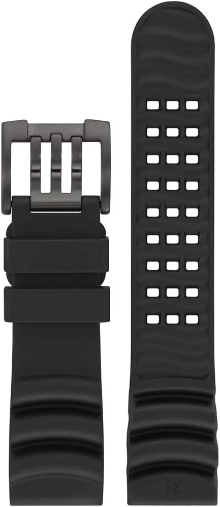 Luminox Men's Black 24mm 1520 Scott Cassel Deep Dive Automatic Rubber Watch Band