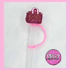 LV PURSE STRAW TOPPER