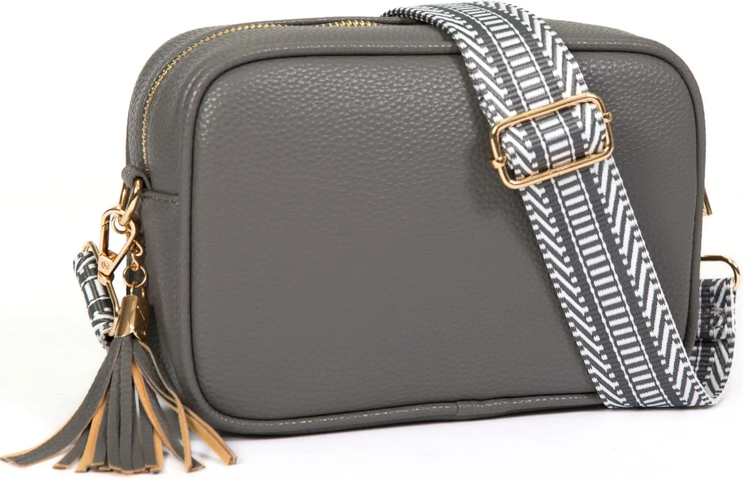Mabel Crossbody Bag for Women Lightweight mall Shoulder Handbag Bag with Wide Adjustable Canvas Strap, Lightweight - Drew
