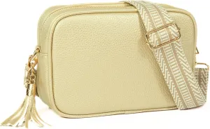 Mabel Crossbody Bag for Women Lightweight mall Shoulder Handbag Bag with Wide Adjustable Canvas Strap, Lightweight - Drew