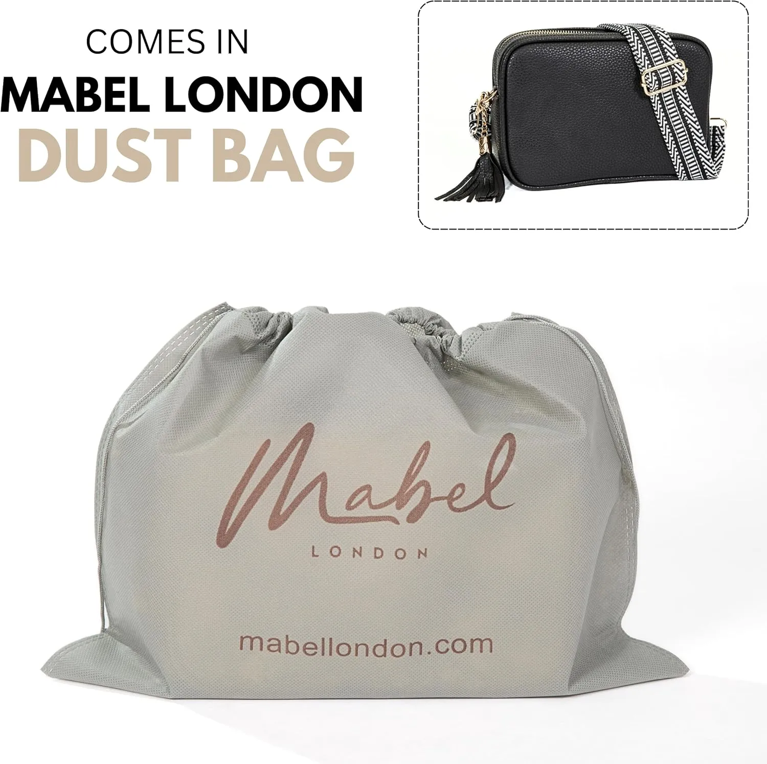 Mabel Crossbody Bag for Women Lightweight mall Shoulder Handbag Bag with Wide Adjustable Canvas Strap, Lightweight - Drew