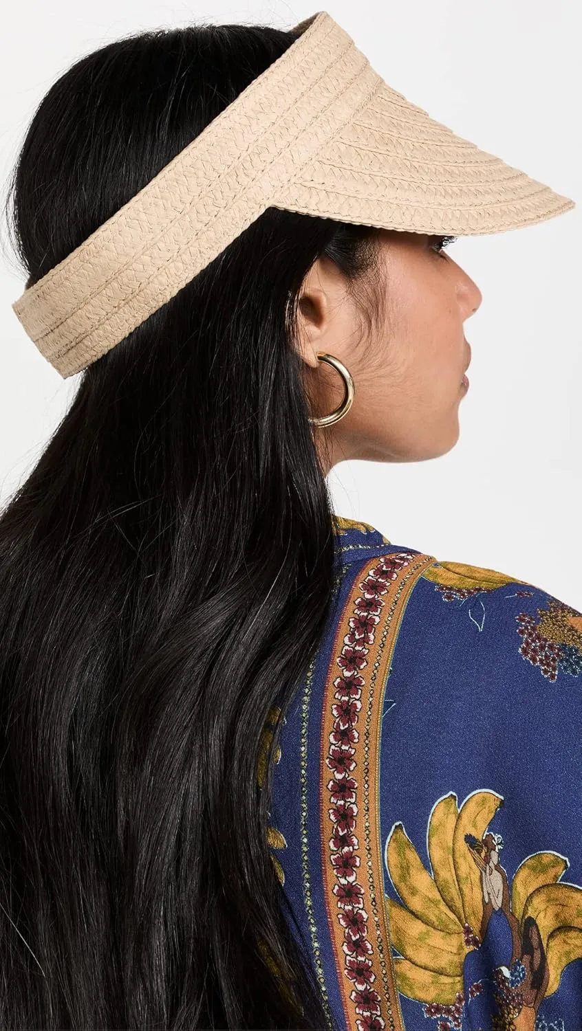 Madewell Women's Packable Straw Visor