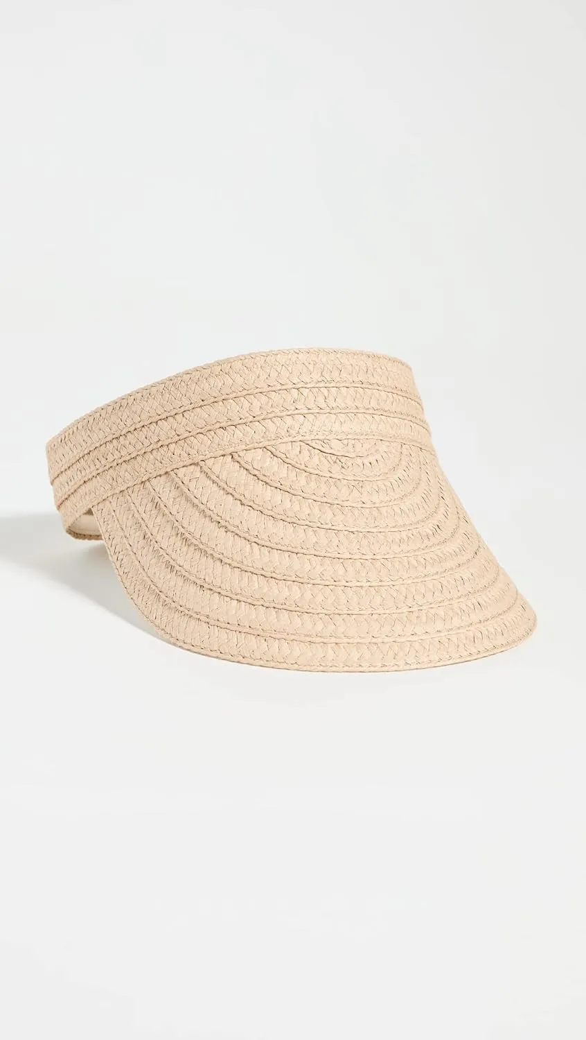 Madewell Women's Packable Straw Visor