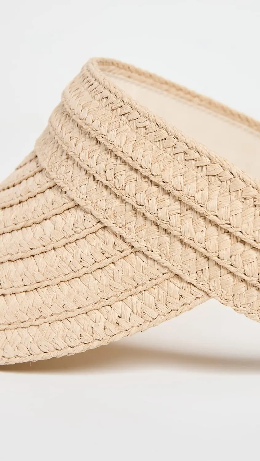 Madewell Women's Packable Straw Visor
