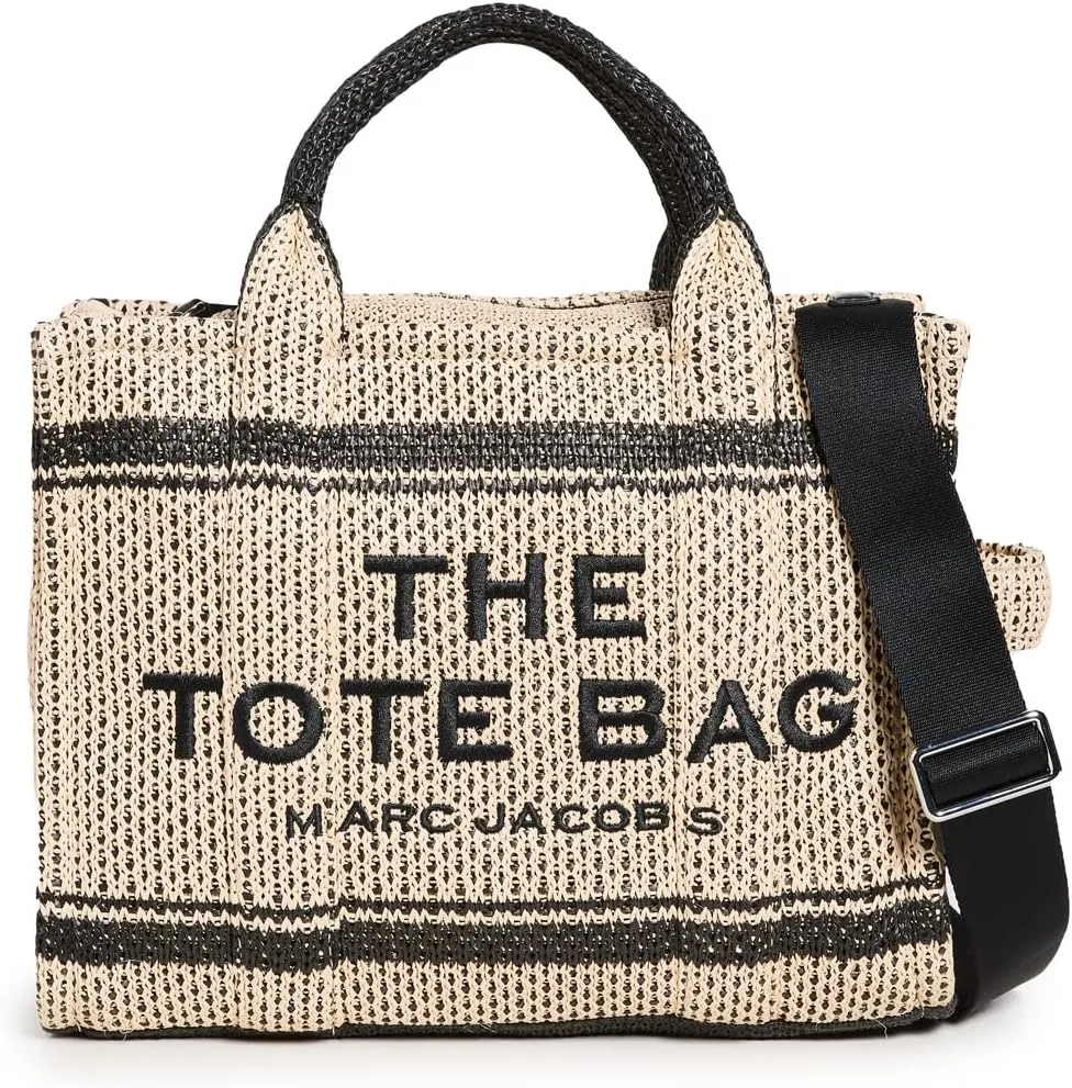 Marc Jacobs Women's The Straw Jacquard Tote Bag