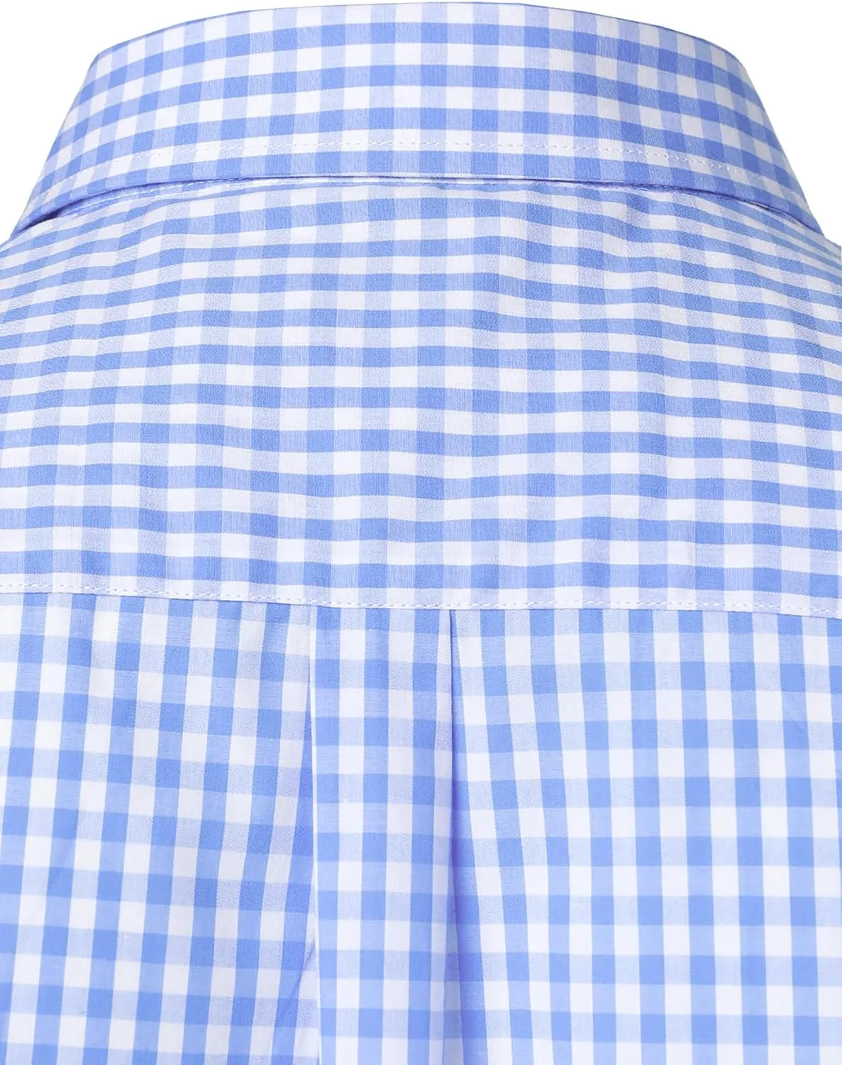 Men's Casual Plaid Button Down Shirt Cotton Short Sleeve Gingham Dress Shirts Regular Fit with Pocket