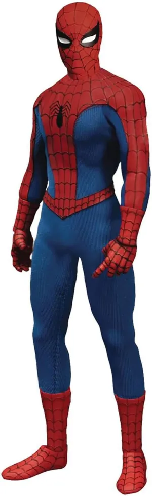 Mezco The Amazing Spider-Man Action Figure One:12 Deluxe Edition Detailed Plastic Action Figure