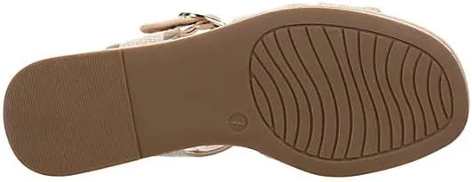 Michael By Michael Shannon Liana - Women's Open Square Toe Raffia Cork Wedge Sandals
