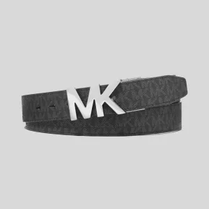 MICHAEL KORS 4-In-1 Logo Reversible Belt Box Set Black RS-36R4LBLY4B