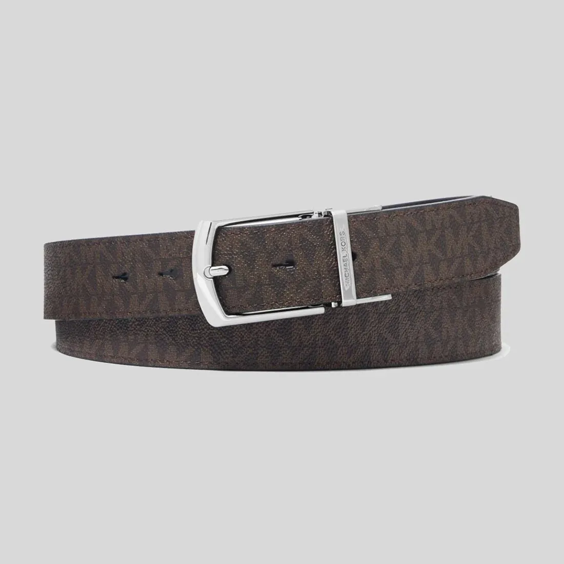 MICHAEL KORS 4-In-1 Logo Reversible Belt Box Set Brown/Black RS-36R4LBLY4B