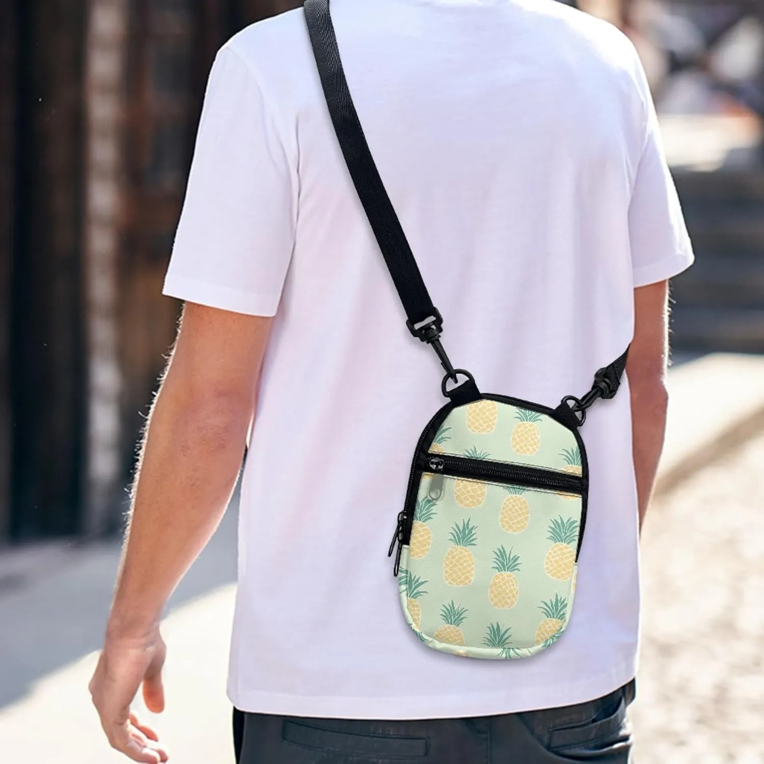 Mini Messenger Bag Girls Crossbody Bags for Women Designer Wallet Purses Shoulder Pouch for Workout Travelling