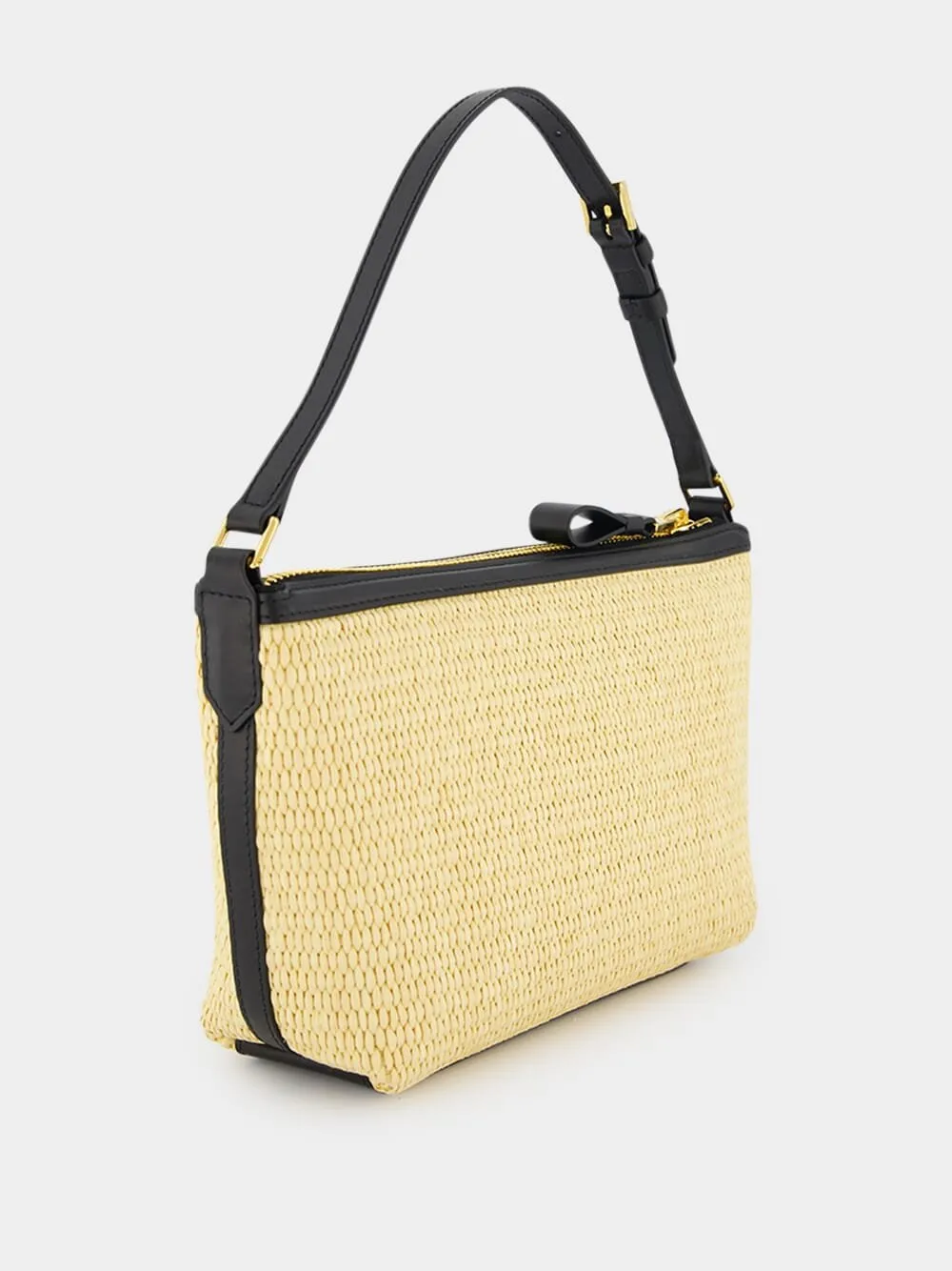 Mini Raffia Shoulder Bag