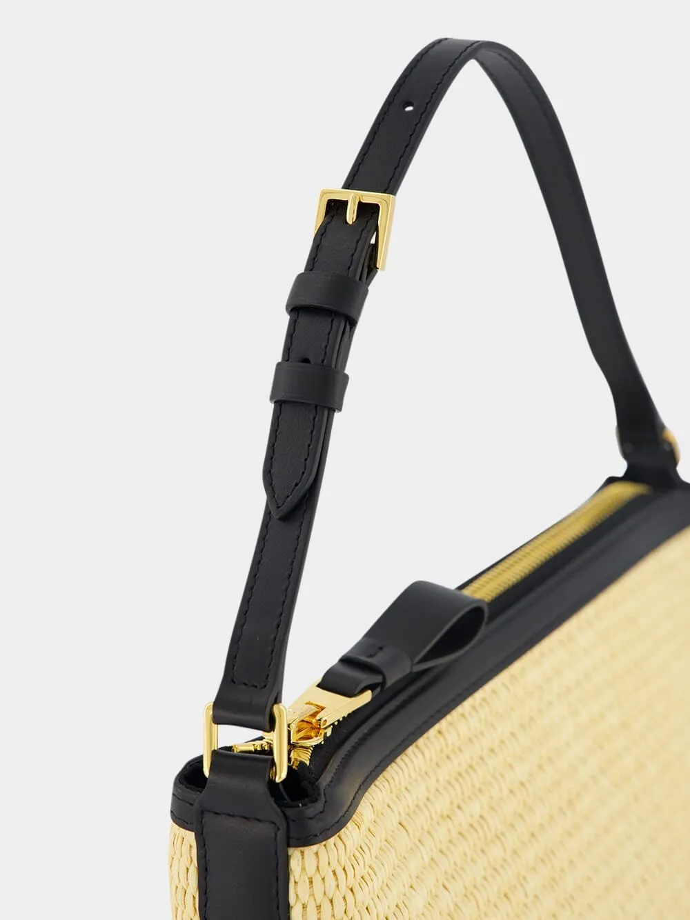 Mini Raffia Shoulder Bag