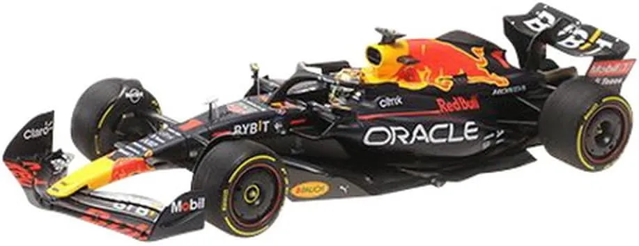 Minichamps 1:18th Red Bull Racing RB18 Max Verstappen Abu Dhabi Grand Prix Winner 2022