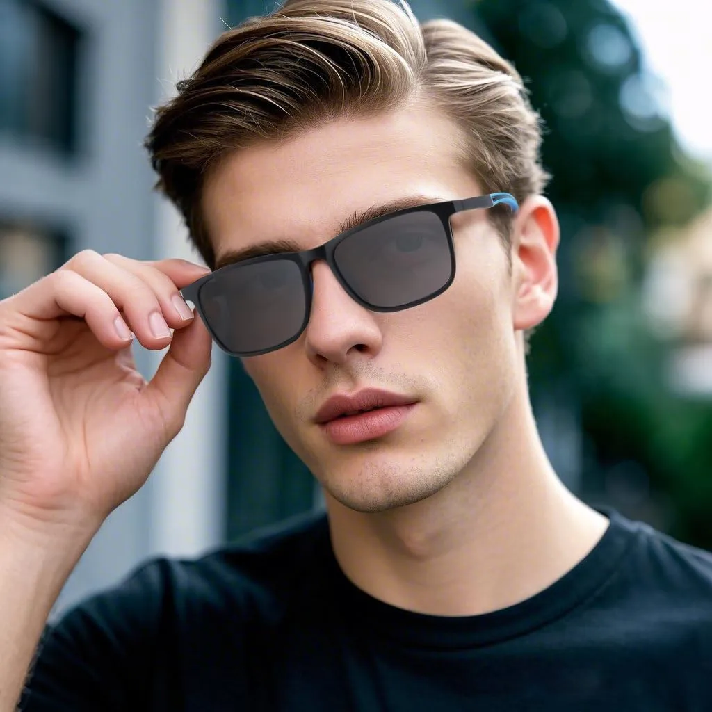 Missfive 2-Pack Mens Vibrant Bifocal Sunglasses Readers Built In, Upgraded Durable TR90 Frame with Metal Spring Hinge, UV400 Protection Feather-Light Driving/Sports Glasses  1.25