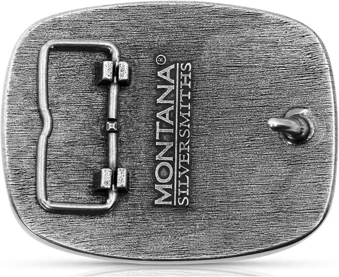 Montana Silversmiths Officially Licensed Dale Brisby Rodeo Western Belt Buckle