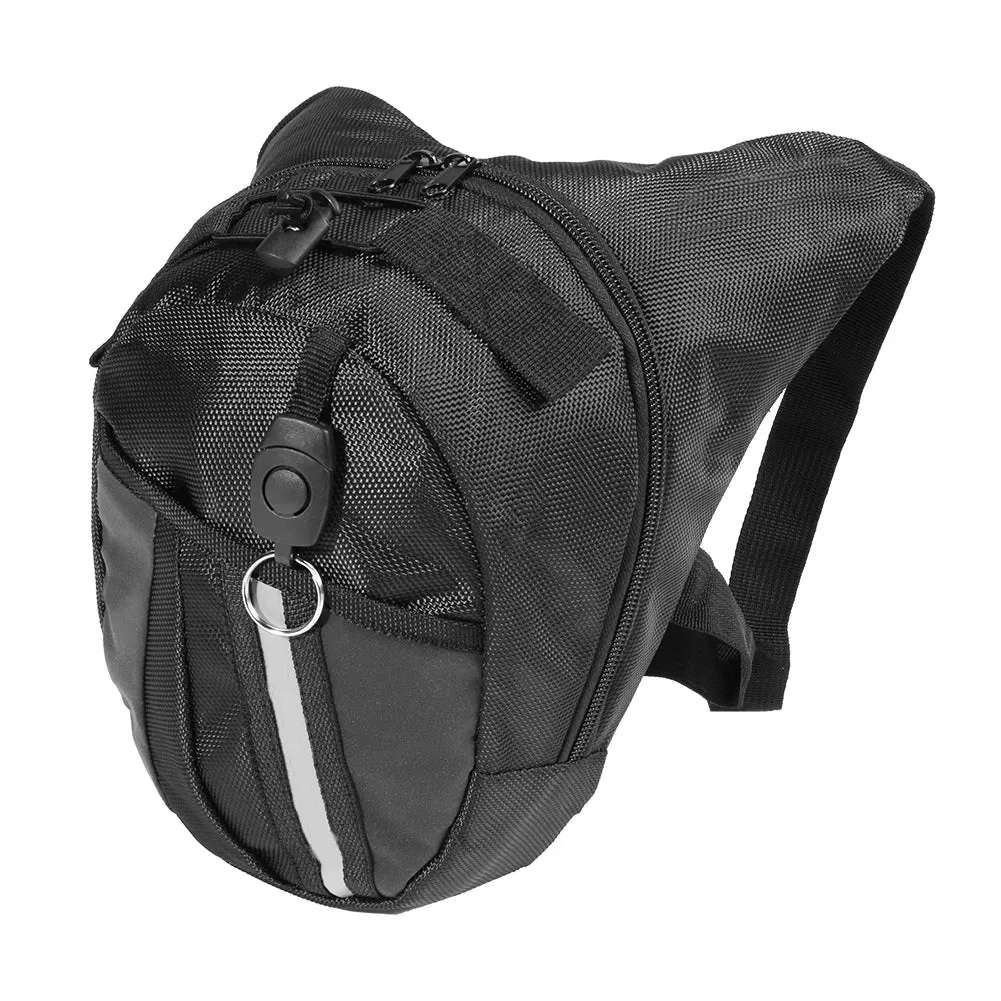 Motorcycle Bag Men Motorbike Leg Side Bag EVA Hard Shell Male Phone Waist Pack Motorcycle Drop Leg Bag Fanny Pack Belt Bum Bags