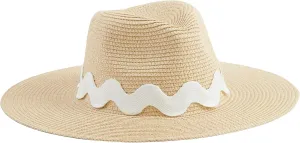 Mud Pie Women's RIC Rac Fedora