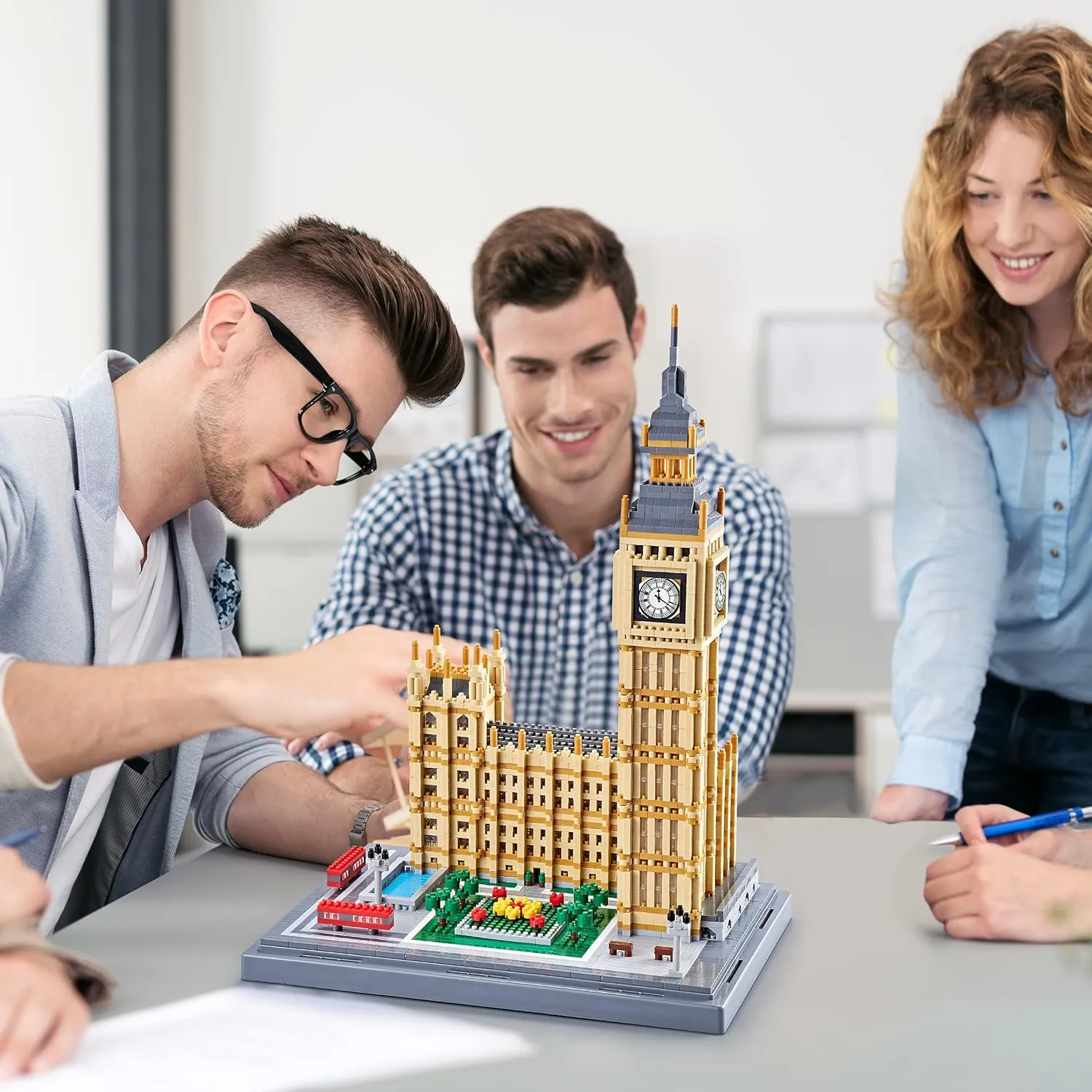 New Architecture Big Ben Building Set - 6473pcs  Micro Mini Blocks - Enjoyable & Affordable - Detailed Model Ages 14 