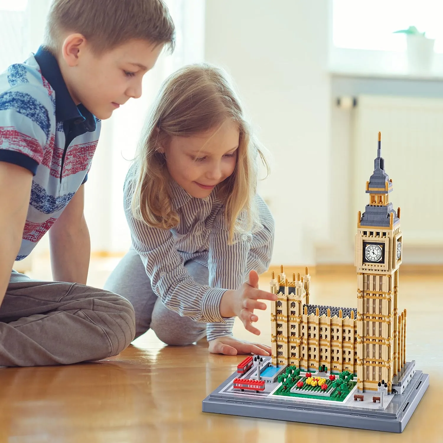 New Architecture Big Ben Building Set - 6473pcs  Micro Mini Blocks - Enjoyable & Affordable - Detailed Model Ages 14 