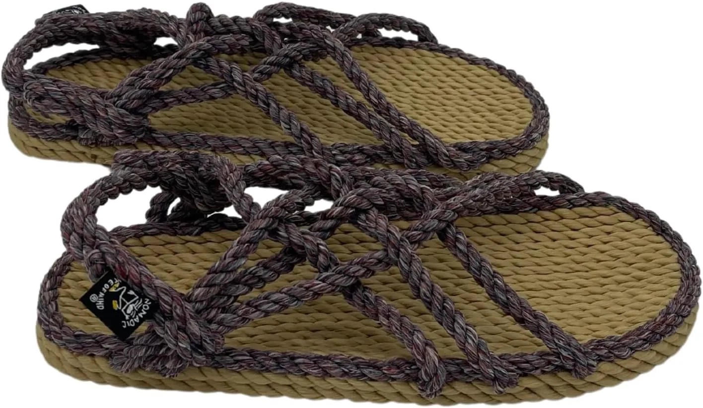 Nomadic State of Mind Rope Sandals, JC Sandals For Men and Women, Unisex, Handmade, Jesus Shoes, Straw Sandals